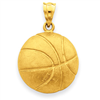 14k Basketball Charm