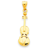 14k Violin Charm