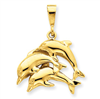 14k Dolphin Charm