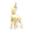 14k Dog Charm