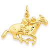 14k Horse w/Jockey Charm