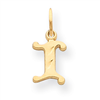 14k Initial I Charm