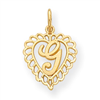 14k Initial G Charm