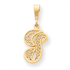 14k Initial G Charm