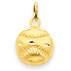 14k Baseball Charm
