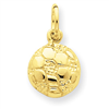 14k Soccer Ball Charm