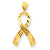 14k Awareness Pendant
