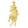 14k Horse Pendant