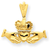 14k Claddagh Charm