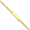 14k Curb Link ID Bracelet