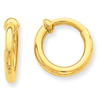 14k Non-Pierced Hoop Earrings
