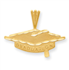 14k Graduation Charm