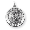 Sterling Silver St. Christopher Medal