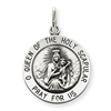 Sterling Silver Queen of the Holy Scapular Medal