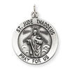 Sterling Silver St. Jude Thaddeus Medal