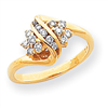14k A Diamond ring