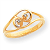14k A Diamond ring