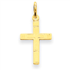 14k Small Cross Charm