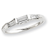 14k White Gold VS Diamond wedding band