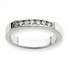 Platinum AA Diamond channel band