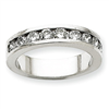 Platinum AA Diamond channel band