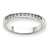 Platinum AA Diamond channel band