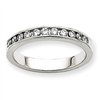 Platinum AA Diamond channel band