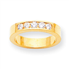 14k A Diamond channel band