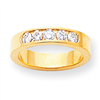 14k A Diamond channel band