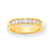 14k A Diamond channel band