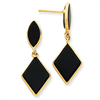14k Onyx Dangle Earrings