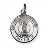 Sterling Silver Our Lady of Guadalpue Medal