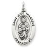 Sterling Silver Saint Jude Thaddeus Medal