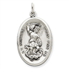 Sterling Silver St. Michael Medal