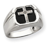 14k White Gold AA Diamond men