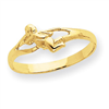 14k Angel Baby Ring