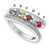14KW Family Jewelry Diamond Semi-Set Ring
