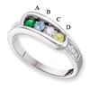 14KW Family Jewelry Diamond Semi-Set Ring
