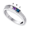 14KW Family Jewelry Diamond Semi-Set Ring
