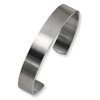 Stainless Steel Brushed Cuff Bangle