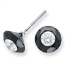 4.00ct. White Night Diamond Stud Earrings AA Quality
