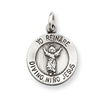Sterling Silver Divino Nino Medal (Divine Infant Jesus)