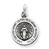 Sterling Silver Antiqued Miraculous Medal
