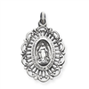 Sterling Silver Antiqued Miraculous Medal