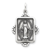 Sterling Silver Antiqued Miraculous Medal