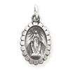 Sterling Silver Antiqued Miraculous Medal