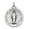 Sterling Silver Antiqued Miraculous Medal