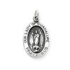 Sterling Silver Our Lady of Guadalupe Medal