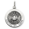 Sterling Silver Caridad del Cobre Medal