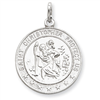 Sterling Silver Saint Christopher Medal